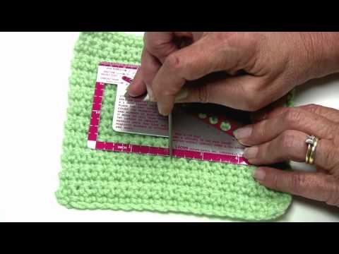 how to crochet a gauge