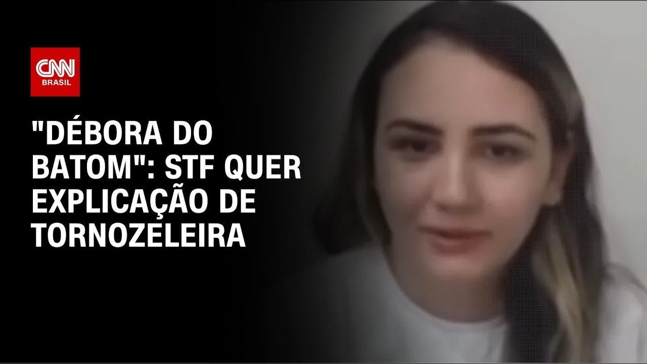 Moraes cobra explicações sobre falhas em tornozeleira de "Débora do Batom" | CNN NOVO DIA
