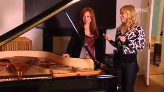 Tori Amos shows her holiday home @ Xpose TV show 2011