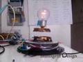 Floating lightbulb