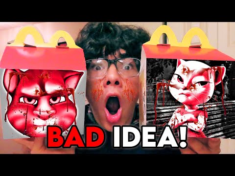 DO NOT ORDER TALKING TOM AND TALKING ANGELA HAPPY MEAL!! (WARNING)