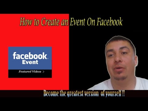 how to create a facebook event