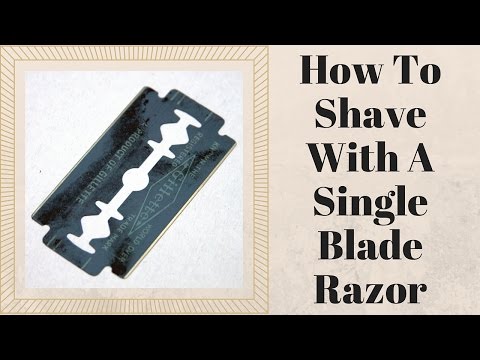 how to snap double edge blades in half