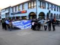 Desfile folklórico en Huaraz