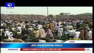APC Moves Presidential Campaign Train To Kano Pt 1
