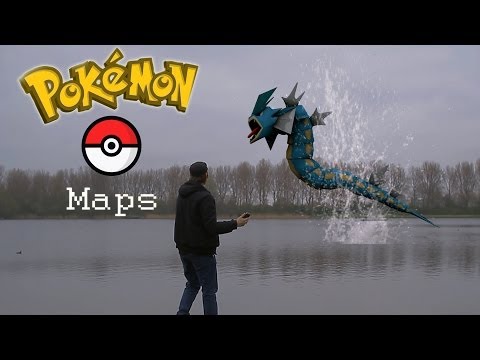 how to pokemon on google maps