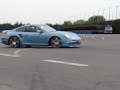 Porsche on the track