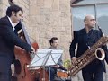 joan chamorro bariton sax
curro galvez bass
jo krause drums
octubre 2008