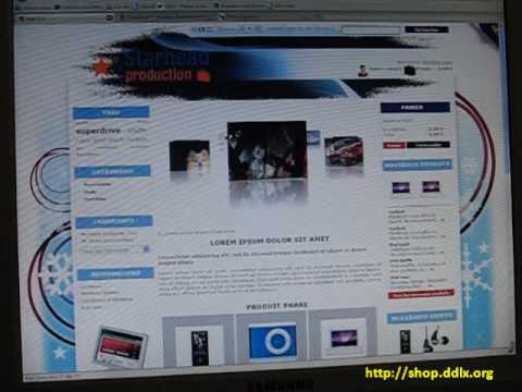how to create template for prestashop