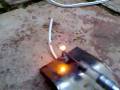 videos de my hho torch melting stone, stainless and glass