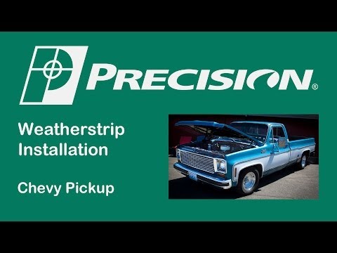 1973-1987 Chevy Truck Windshield install – WCR 848