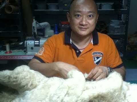 how to repair fur coat