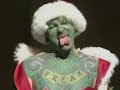 Lizard Man Santa meets the kids