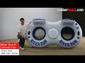 Buy Now rubberboats.com The river run float tube makes for a comfy ride, the take back rests, beverage cooler, and pop holders make sure you are lounging in comfort. That's right, the float tube has a cooler so take those drinks and keep em' ice cold. Check it out.
