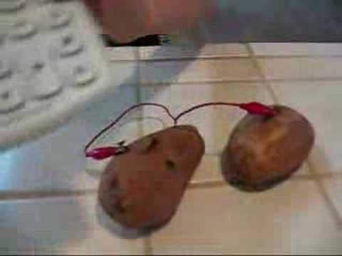 how to make a battery from a potato