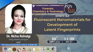Fluorescent Nanomaterials for Development of Latent Fingerprints