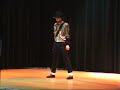 New Michael Jackson performance of the legendary HIStory tour Intro songs: Scream, They Don't Care About Us and In The Closet by Fatih Jackson. Date: April 19th 2009 @ De Fonkel in Helmond.
