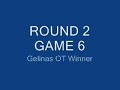 2004 Playoffs - Gelinas OT winner, Game 7 (CGY vs DET)