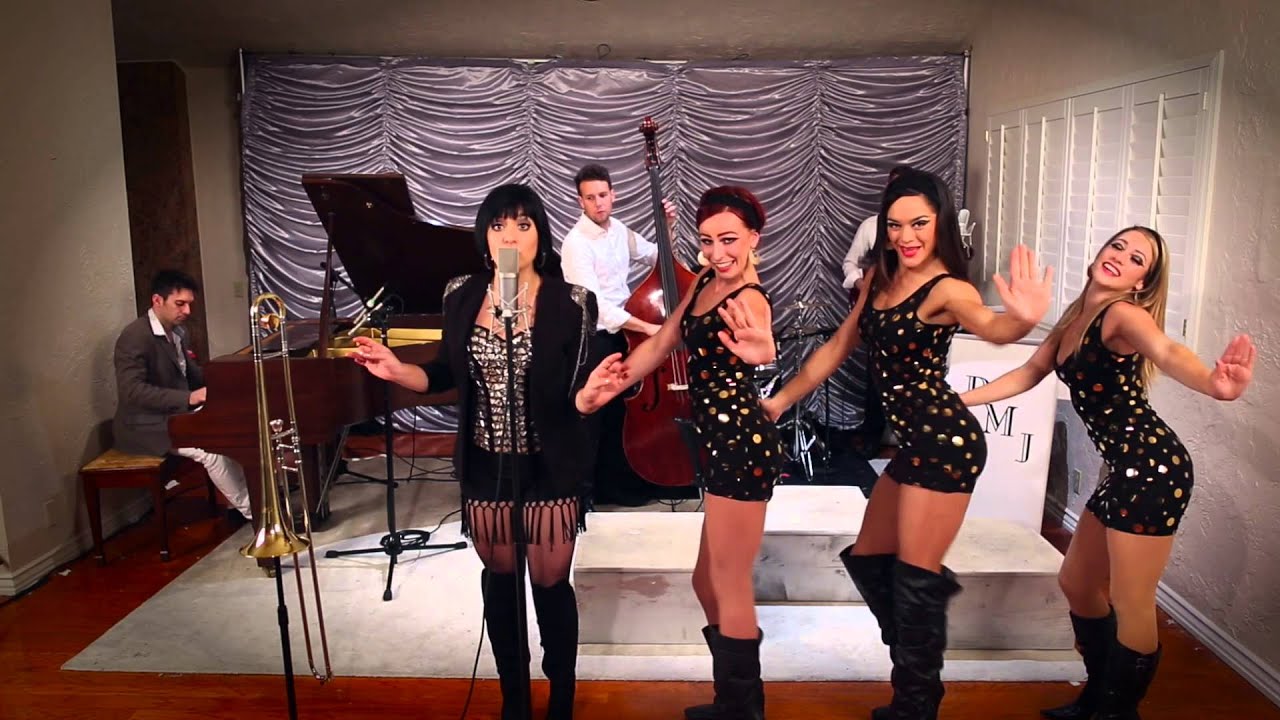 Give It Away – ’60s ‘Austin Powers’ – Style RHCP Cover ft. Aubrey Logan