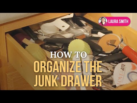 how to organize junk