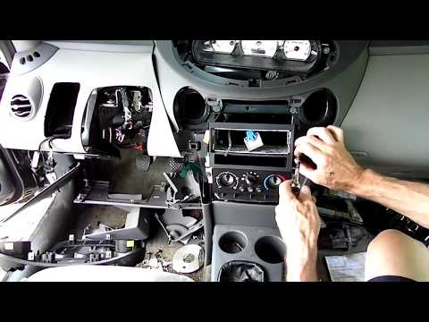 Saturn ION Heater Air Conditioning Control Removal