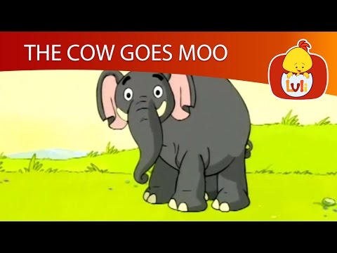 The Cow Goes Moo - Elephant, For Kids