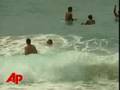 Raw Video: Obama Beachside in Hawaii