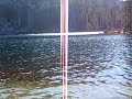 Light show on Dardenelles Lake, near Lake Tahoe, CA