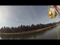 Fly fishing estuary trout