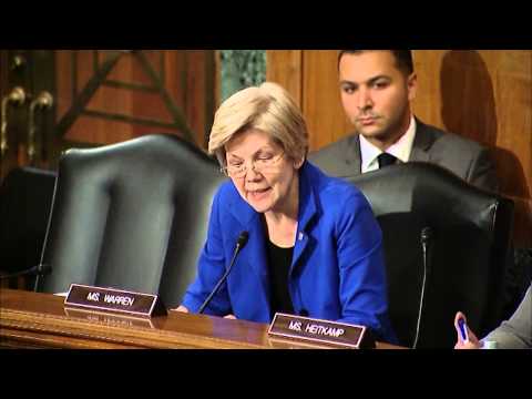Elizabeth Warren slams efforts to undermine Iran negotiations during Senate hearing