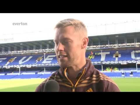 Aussie Rules Star Sam Mitchell Visits Goodison Park