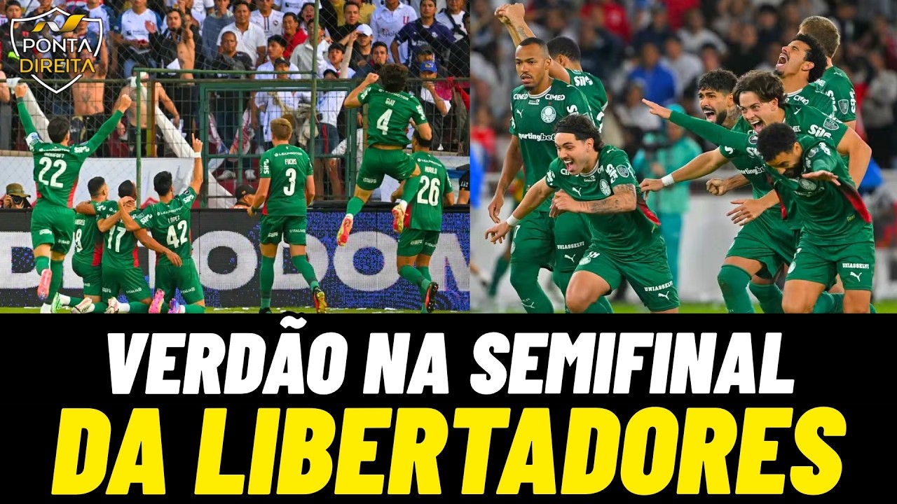 Teste pra cardíaco: Palmeiras passa sufoco, mas vence a LDU no pênaltis