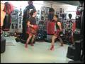 Muay Thai Training: Sylvie by Master K