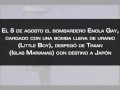 la bomba atómica   hiroshima y nagasaki