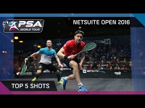 Squash: Top 5 Shots - Netsuite Open 2016