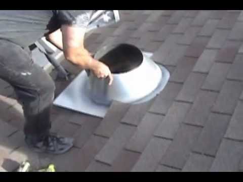 how to fasten flashing to a chimney