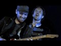 Chris Martin and Jonny Buckland from Coldplay