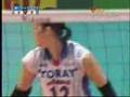 【メグカナ直接対決】　ﾊﾟｲｵﾆｱ vs 東レ　第４セット　1/3