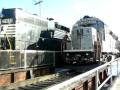 Norfolk Southern and NJ Transit in Suffern