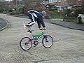 Idiot falls off bike Idiot falls off bike