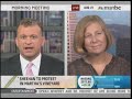 CindySheehansSoapbox.com Cindy Sheehan on MSNBC's Morning Meeting with Dylan Ratigan. Cindy is speaking about the Anti-War movement and going to Martha's Vineyard to take the Protest to President Obama as she did with President Bush. http
