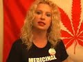 Michelle Medicinal Cannabis T-Shirts Show with RC