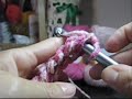 Crochet Tunisiano -  Cachecol com Bolso - Parte 01