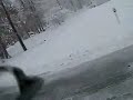 ATV Snow Plow Test