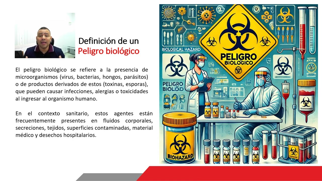 RIESGOS LABORALES EN EL PERSONAL SANITARIO P. BIOLOGICO 2025