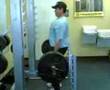 Alan deadlifting 315 lbs.
