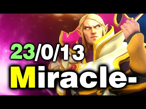 Miracle- BEST Invoker GOD! - 23-0-13 - Liquid vs Newbee - EPIC DAC DOTA 2