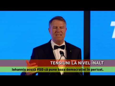 Iohannis atacă, PSD ripostează