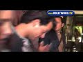 gerard butler leaves villa in west hollywood.04-01-08.