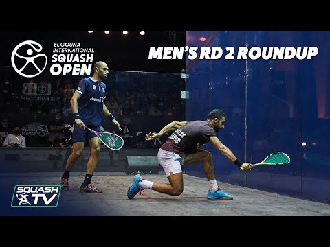 Squash: El Gouna International 2021 - Men's Rd 2 Roundup